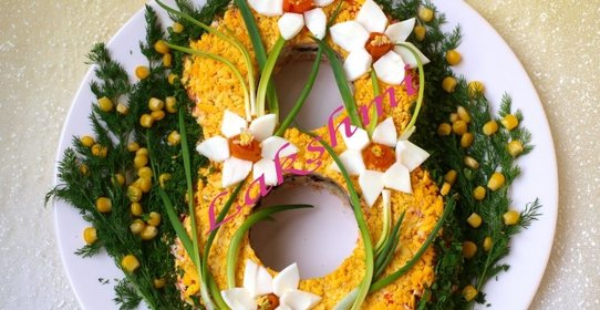 Салат 8 Марта