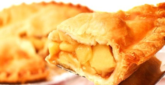 Пряный пирог с яблоками и мёдом