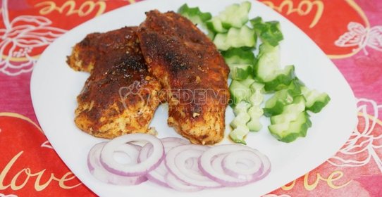 Куриное филе в паприке