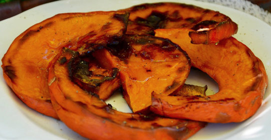 Тыква на гриле