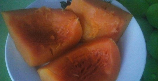 Тыква на пару в мультиварке