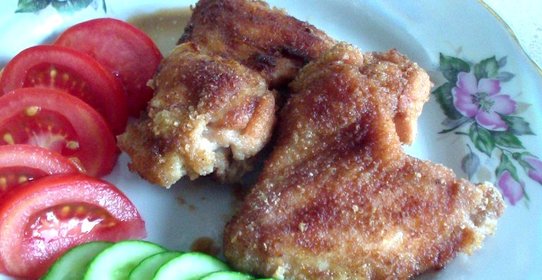 Куриные крылышки в панировке