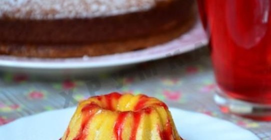 Апельсиновый пирог Солнечный