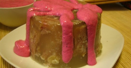 Свиной студень