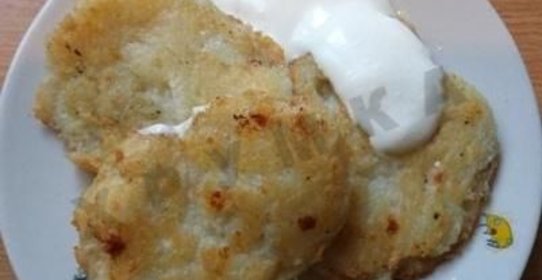 Драники с творогом