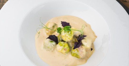 Голубцы из мяса кролика