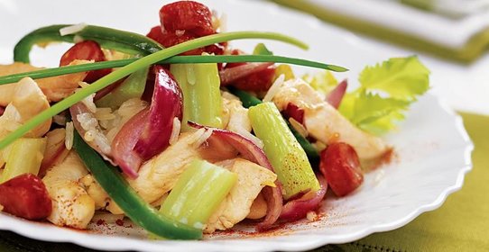 Джамбалайя в стиле кейджун