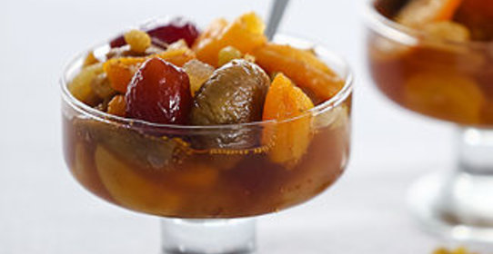 Десерт Пьяные фрукты в мультиварке