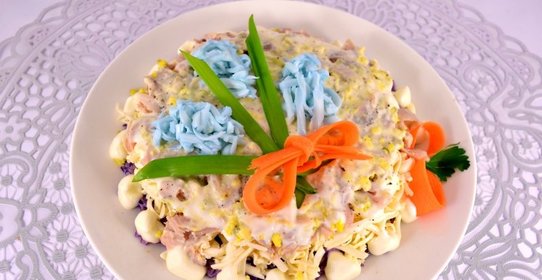 Салат Гиацинты