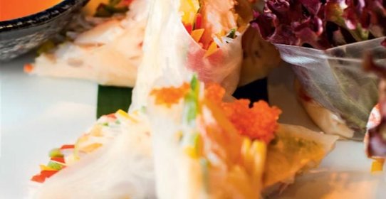 Ролл с крабовым мясом от Кости Цзю