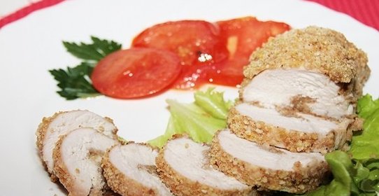 Запеченная куриная грудка