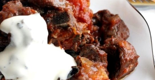 Рагу из баранины в мультиварке