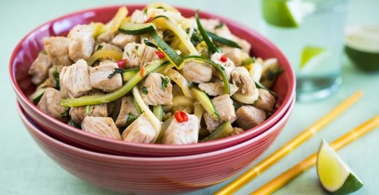 Индейка с цукини