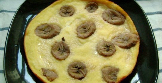 Банановый манник в мультиварке