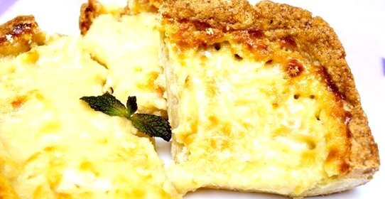 Лаймовый пирог из песочного теста