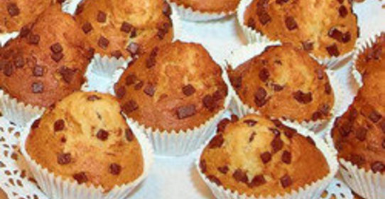 Маффины классические (с кусочками шоколада) dr. oetker