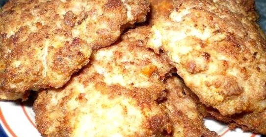 Оладьи из свинины