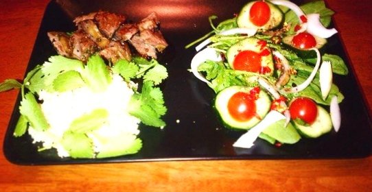 Баранина с киноа