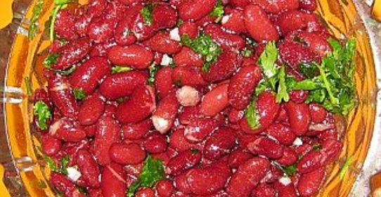 Салат фасолевый