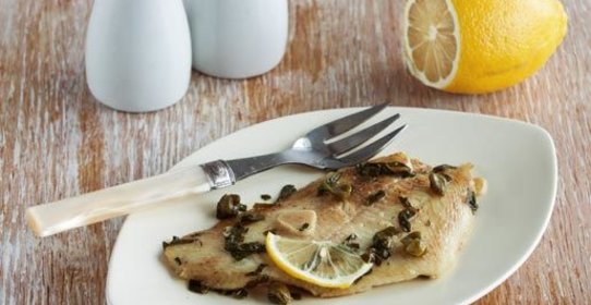 Треска с рукколой