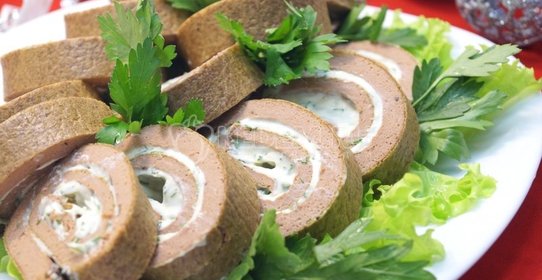 Печеночный рулет