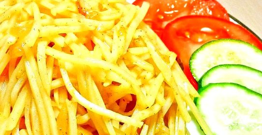 Картофель по-корейски