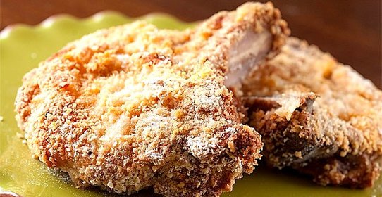 Говядина в сухарях