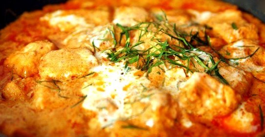 Курица карри в казане