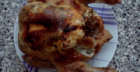 Цыпленок по староанглийски