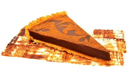 Кремовый шоколадный пирог