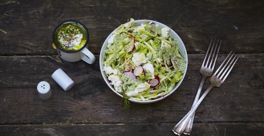 Большой летний салат