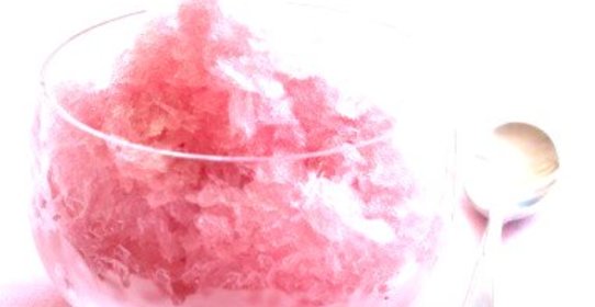 Красная виноградная гранита