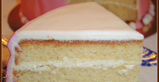 Торт бисквитный с масляным кремом