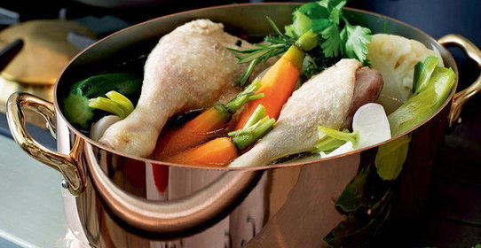 Потофе из утиных бедер и сельдерея