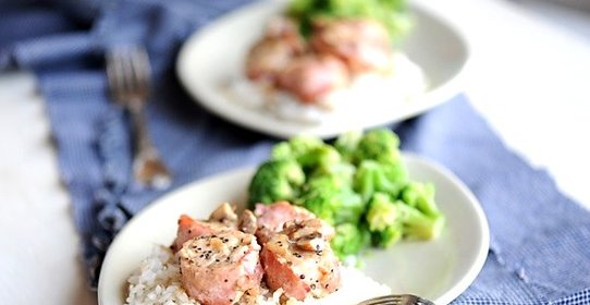 Медальоны из курицы в духовке