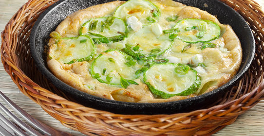 Куриный пирог с цукини