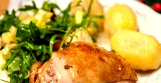 Цыпленок в духовке