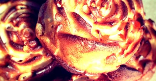 Ленивые ватрушки с курагой