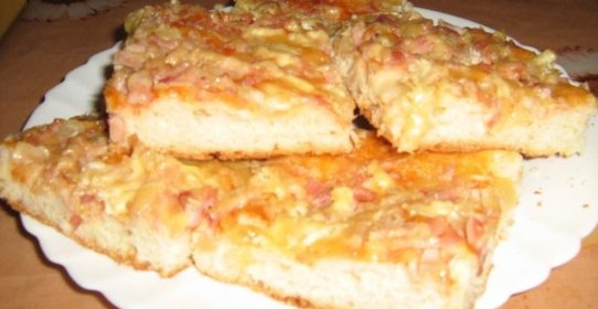 Пицца гавайская