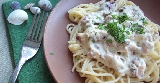 Морской коктейль со сливками