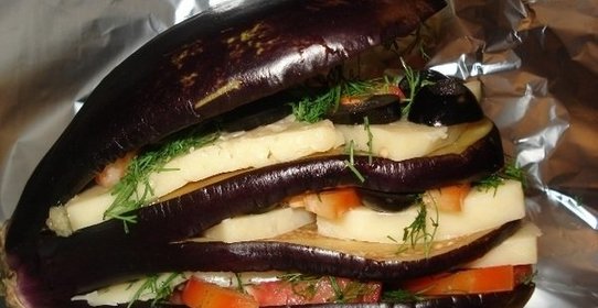 Гамбургеры из баклажанов