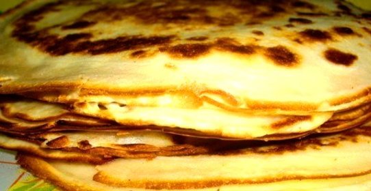 Блины с медом