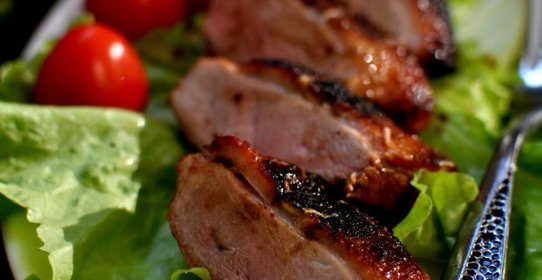 Маринованная утиная грудка