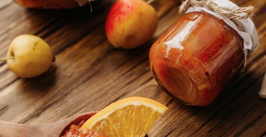 Яблочно-апельсиновый джем