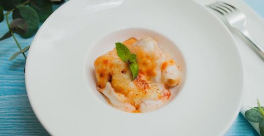 Тортеллини по-мадридски (tortellini a la madrilena)