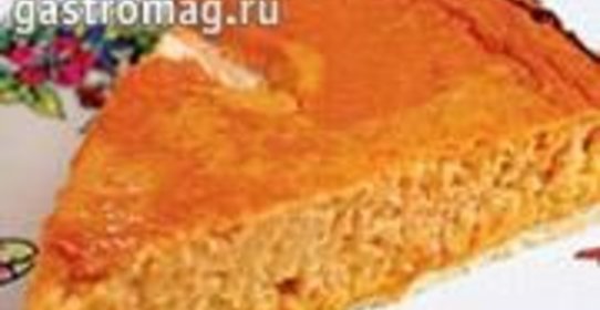 Морковный пирог