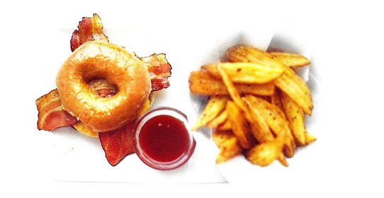 Донат-бургер