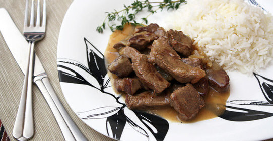 Тушеная говядина