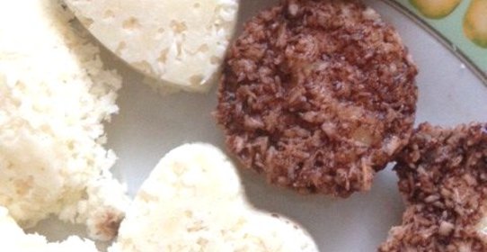 Кокосовые конфеты с медом