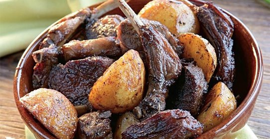 Казан-кабоб из баранины